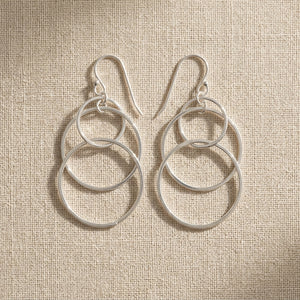TRIO MULTI HOOP EARRINGS