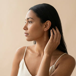 TORI DROP CHAIN EARRINGS