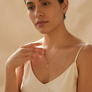ANKA FRILL PENDANT NECKLACE
