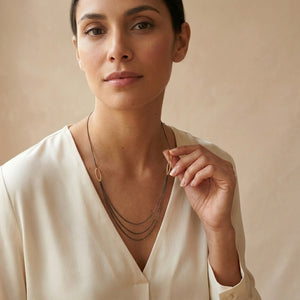 LUA SHORT MULTI-CHAIN NECKLACE