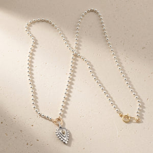 HAZEL BALL CHAIN NECKLACE