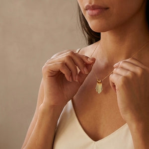 LANA FRILL PENDANT NECKLACE