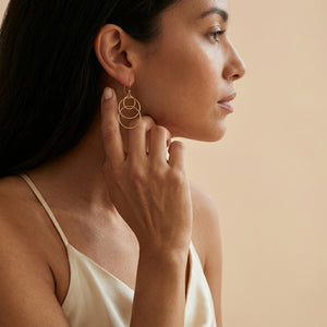 TRIO MULTI HOOP EARRINGS