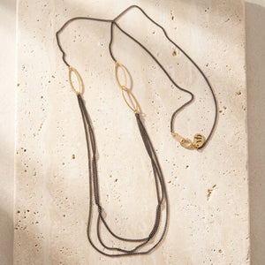 LUA SHORT MULTI-CHAIN NECKLACE