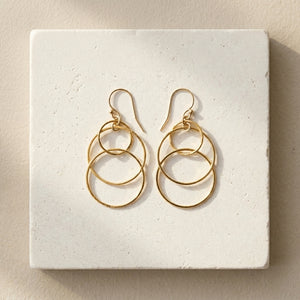 TRIO MULTI HOOP EARRINGS