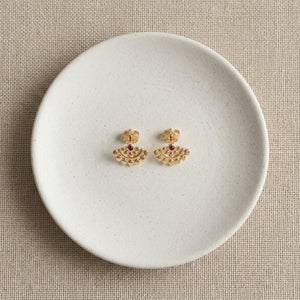 AMARA RUBY EARRINGS