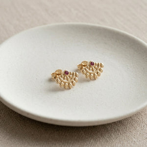 AMARA RUBY EARRINGS