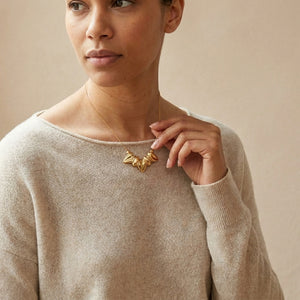 ANISE HEARTS PENDANT NECKLACE