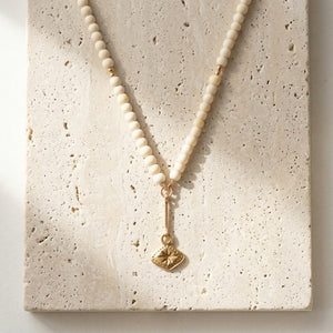 RUE VINTAGE BEAD NECKLACE