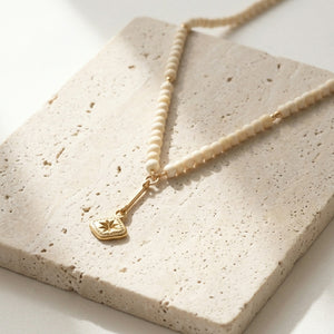 RUE VINTAGE BEAD NECKLACE