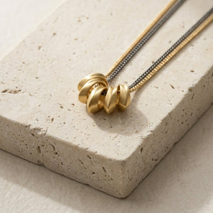 MILA DUAL CHAIN NECKLACE