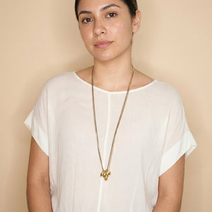MILA DUAL CHAIN NECKLACE
