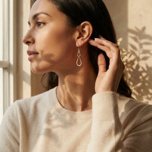 AMAI CAST HAMMERED EARRINGS