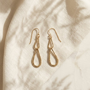 AMAI CAST HAMMERED EARRINGS