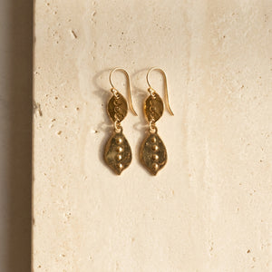 NURI LONG DANGLE EARRINGS