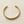 KAMAL BRASS HAMMERED CUFF BRACELET