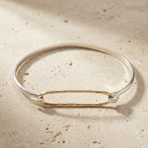 SOLO OVAL BANGLE BRACELET