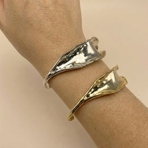 LILY LEAF CUFF BRACELET