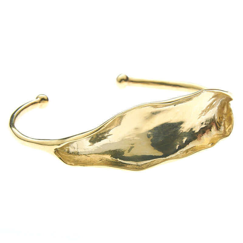 Buy Joker and Witch Leaves Golden Open Cuff Bracelet Online At Best Price @  Tata CLiQ