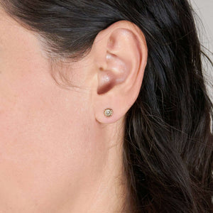 DAISY LARGE Flower Post Earrings