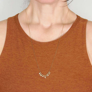 LUZ ADJUSTABLE CHARM NECKLACE