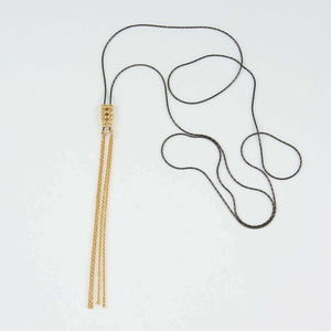 MARCELA ADJUSTABLE TASSEL NECKLACE