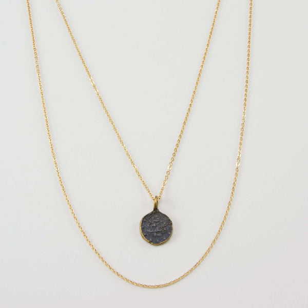 MARGO DOUBLE CHAIN NECKLACE