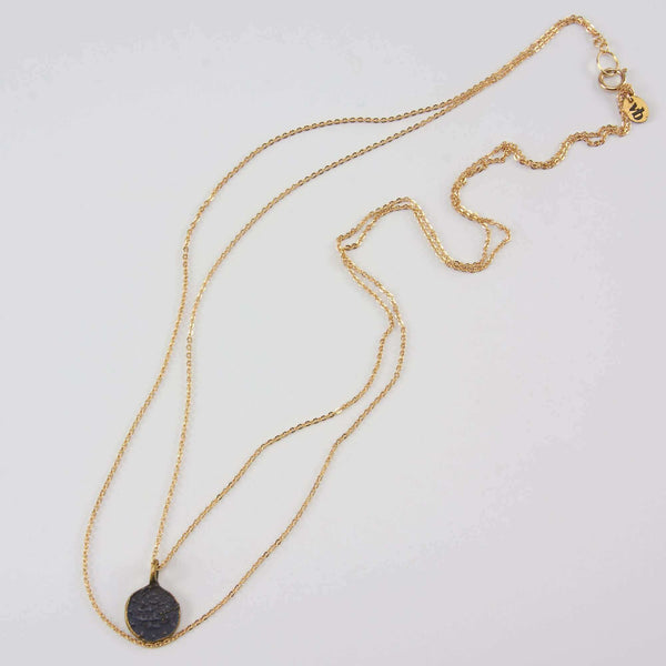 MARGO DOUBLE CHAIN NECKLACE